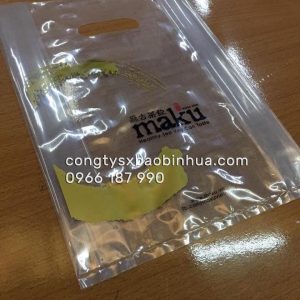 Sản xuất túi PE có in thông tin thương hiệu