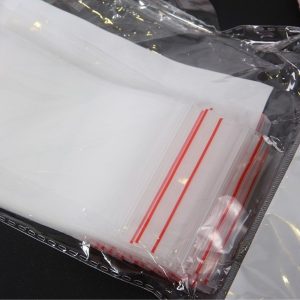 Túi Zipper miết đầu
