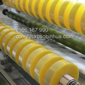 Sản xuất băng keo nhựa